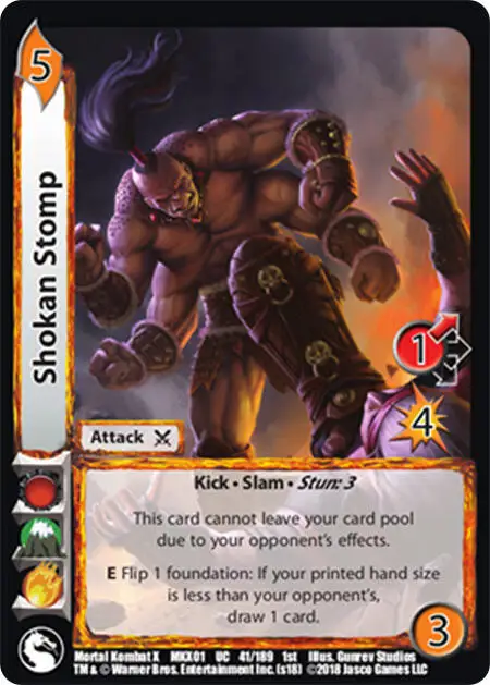 Shokan Stomp card front