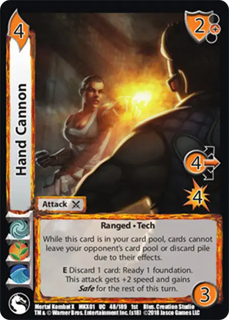 Hand Cannon card front