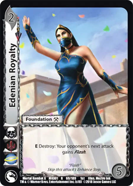 Edenian Royalty card front