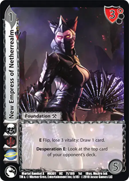 New Empress of Netherrealm card front
