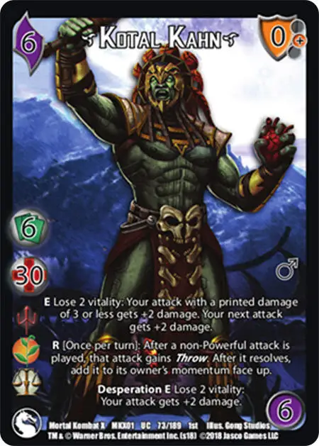 Kotal Kahn* card front