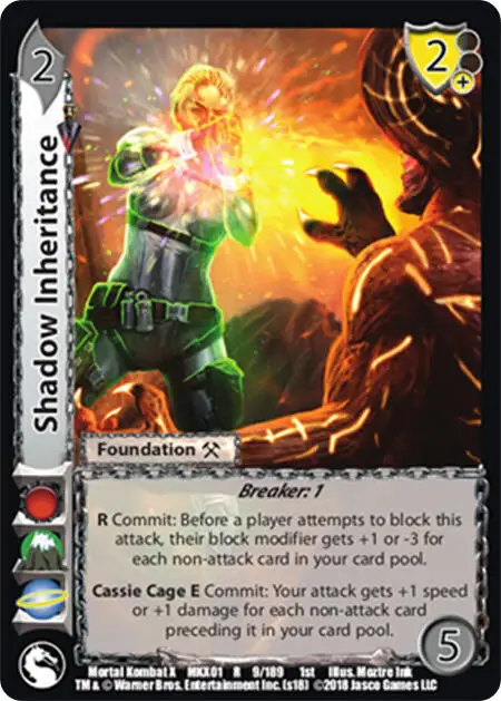 Shadow Inheritance card front