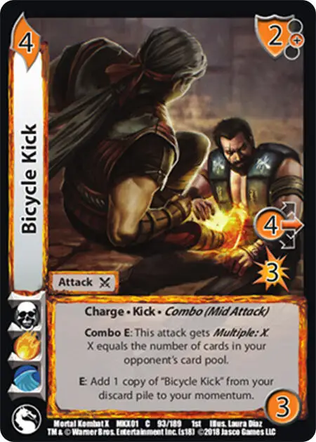 Bicycle Kick card front