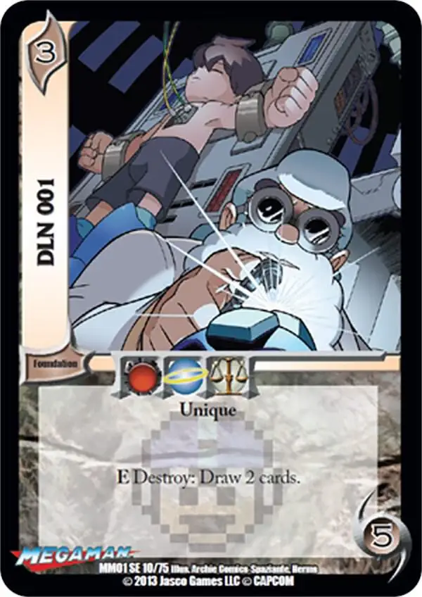 DLN 001 card front