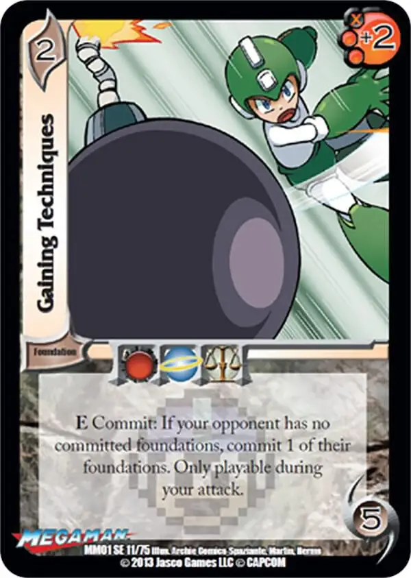 Gaining Techniques card front