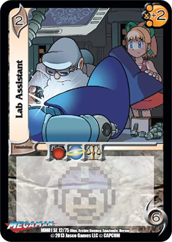 Lab Assistant card front