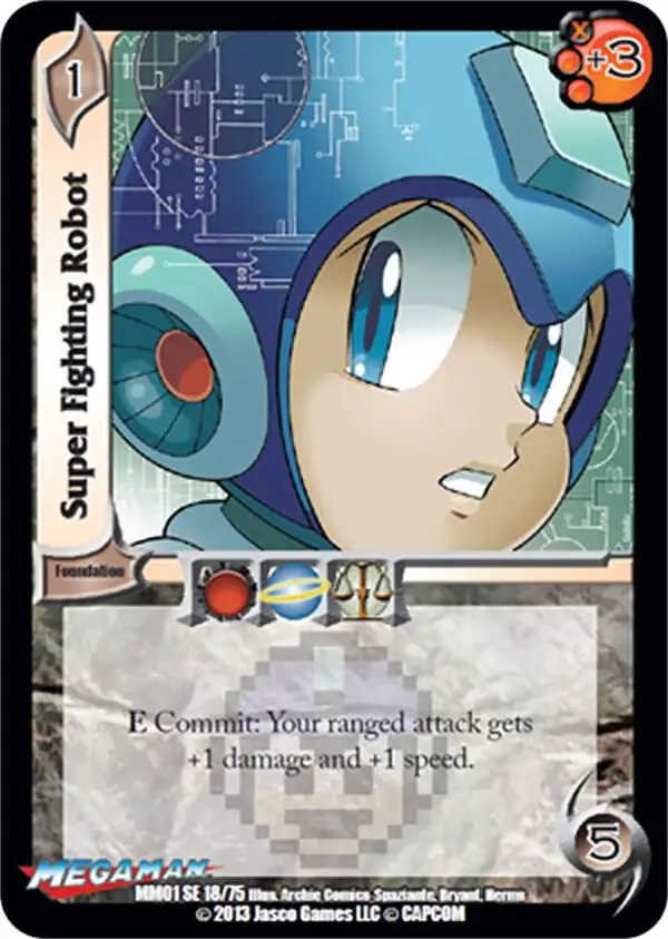 Super Fighting Robot card front