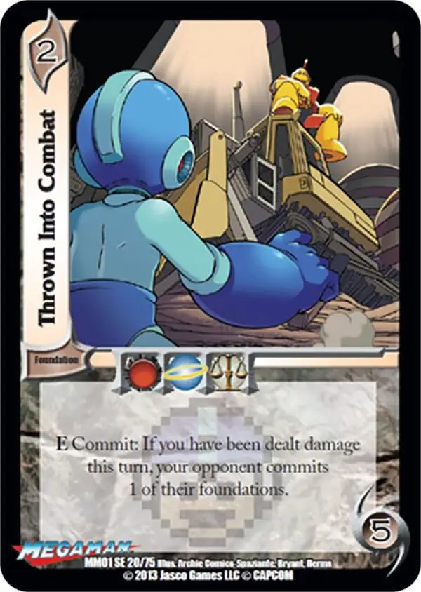 Thrown Into Combat card front
