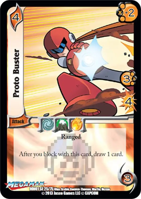 Proto Buster card front