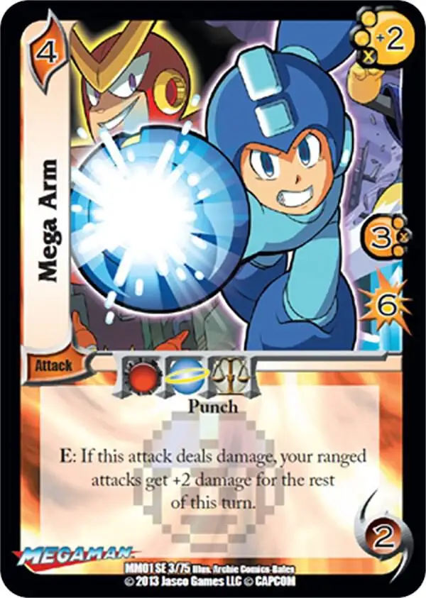 Mega Arm card front