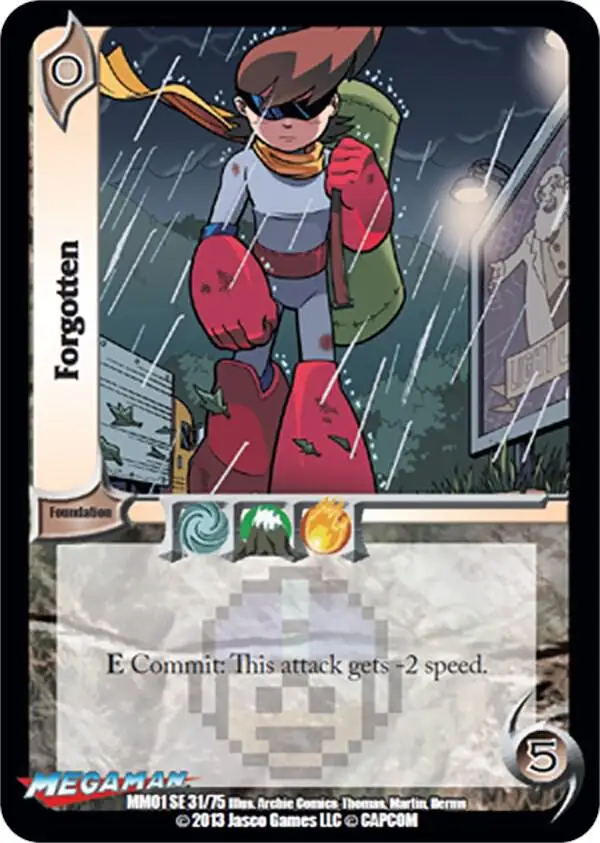 Forgotten card front