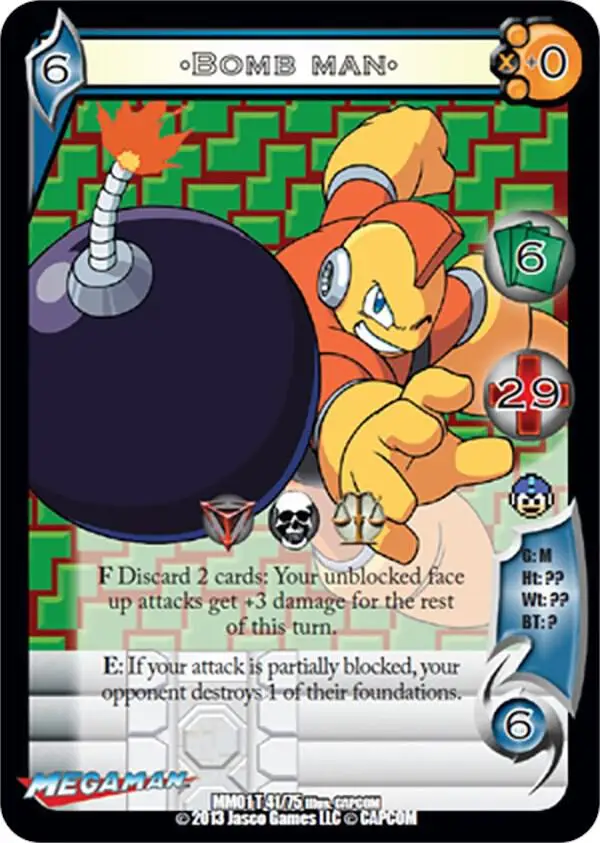 Bomb Man card front