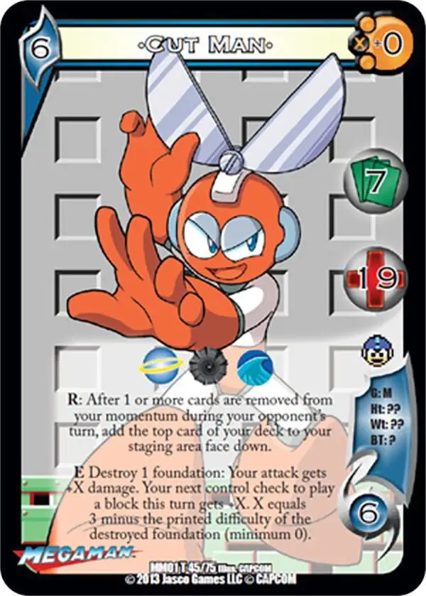 Cut Man card front