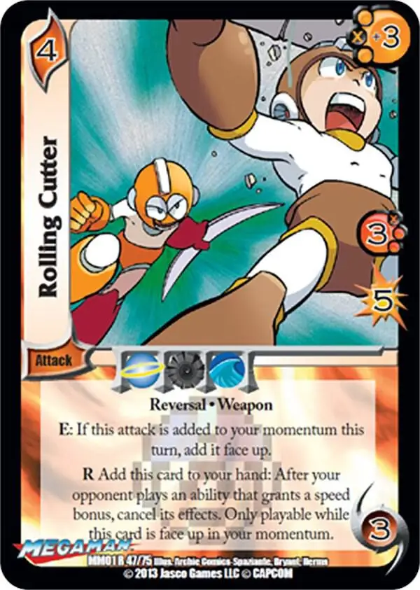 Rolling Cutter card front