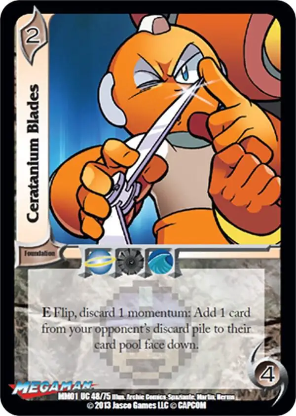 Ceratanium Blades card front