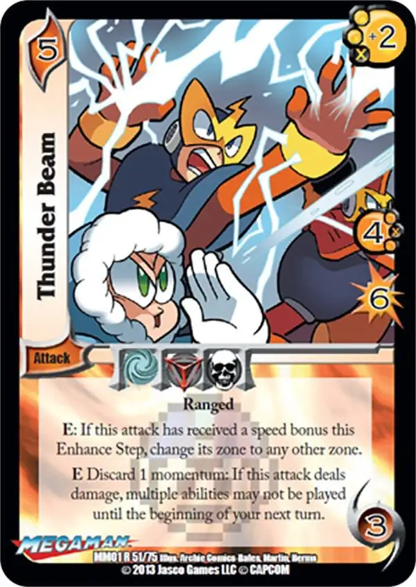 Thunder Beam card front
