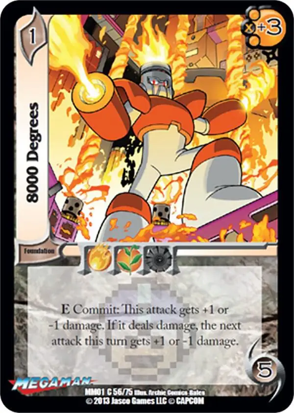 8000 Degrees card front