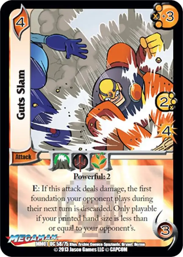 Guts Slam card front