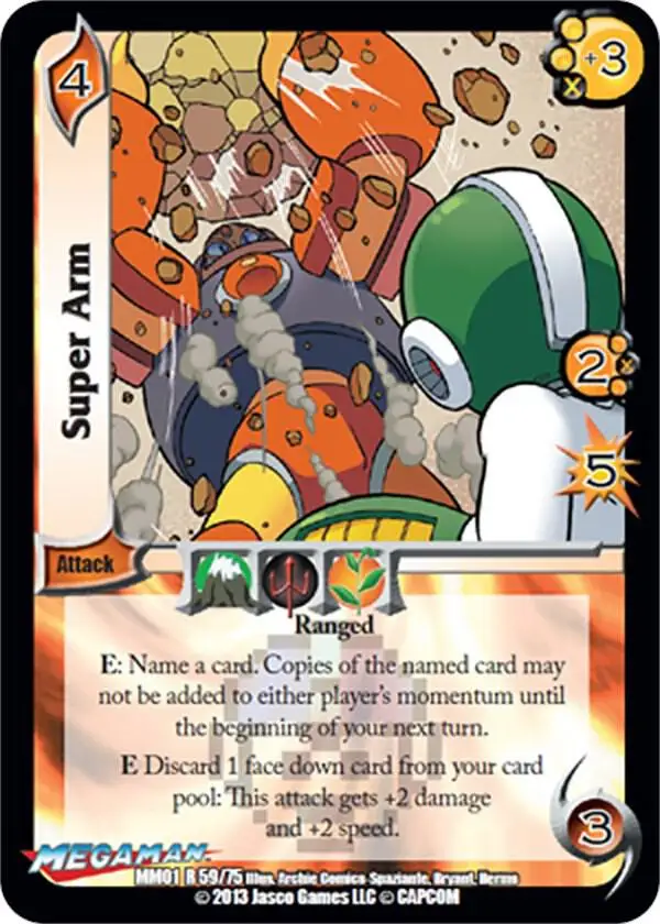 Super Arm card front