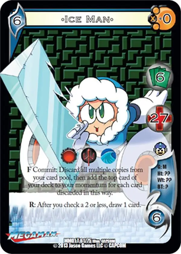 Ice Man card front