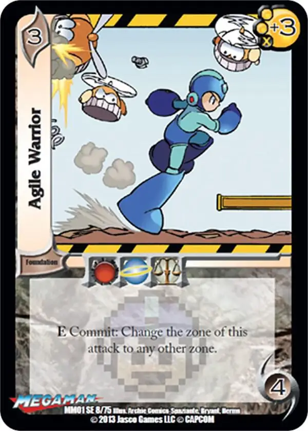 Agile Warrior card front