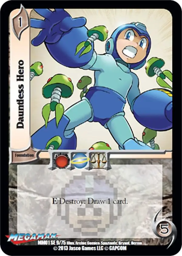 Dauntless Hero card front