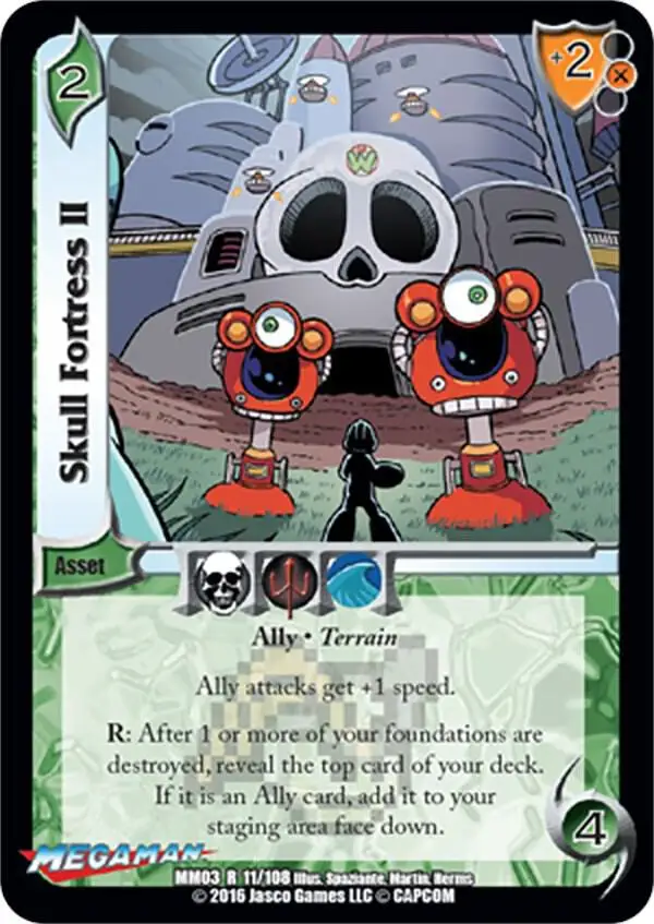Skull Fortress II card front