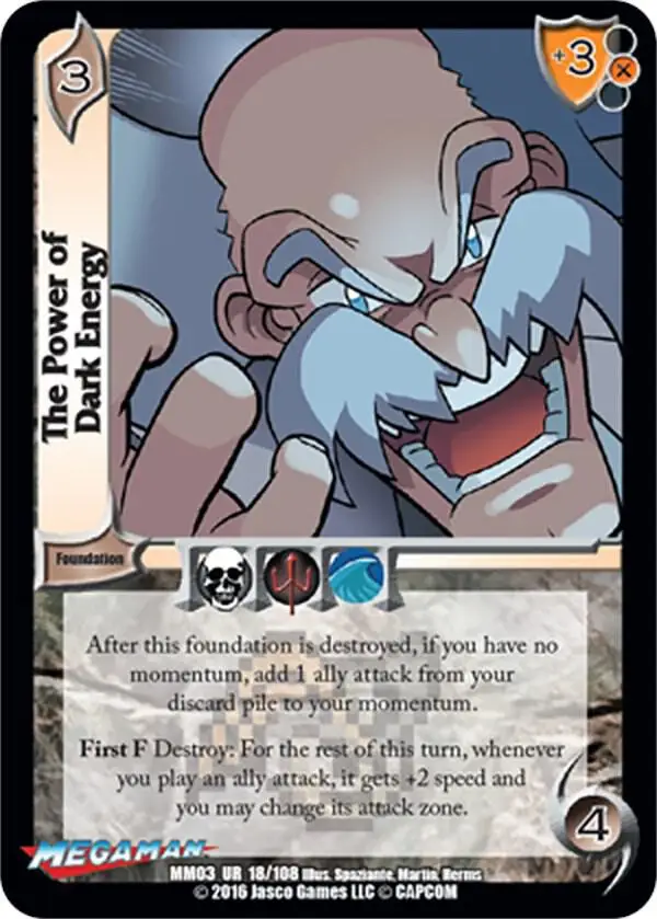 The Power of Dark Energy card front