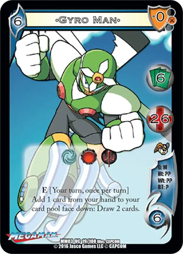 Gyro Man card front