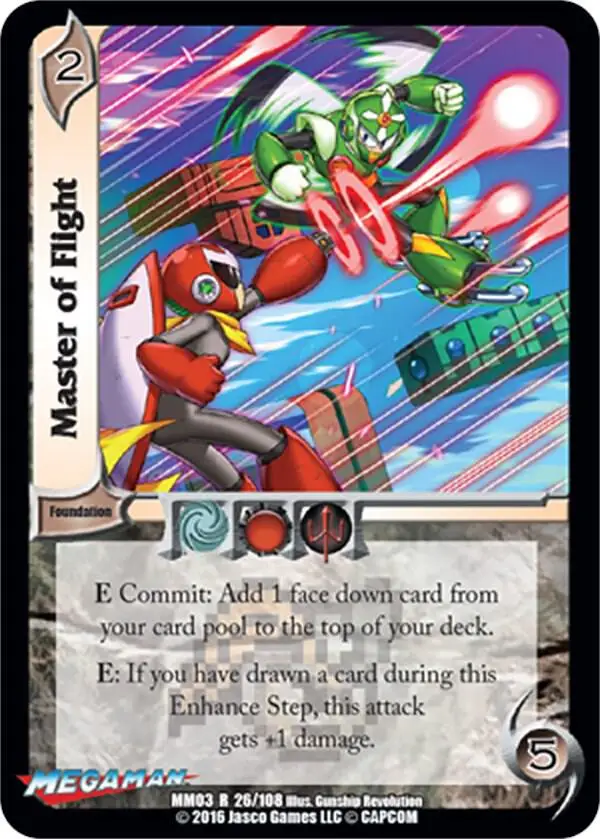 Master of Flight card front