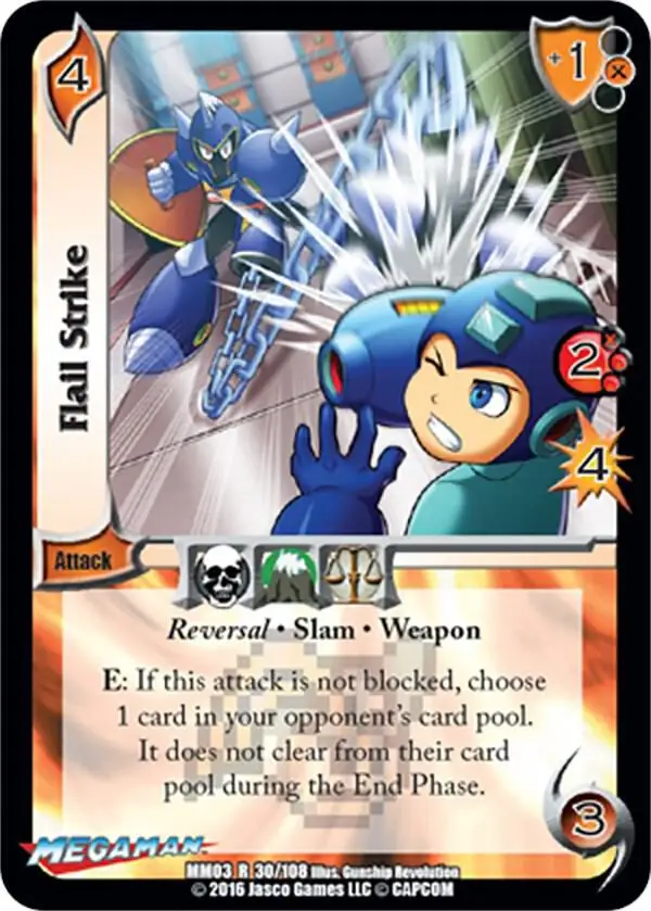 Flail Strike card front