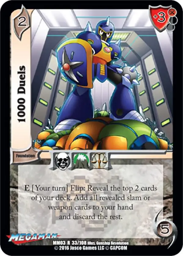1000 Duels card front