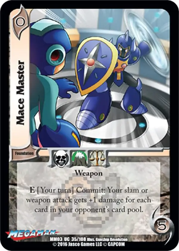 Mace Master card front