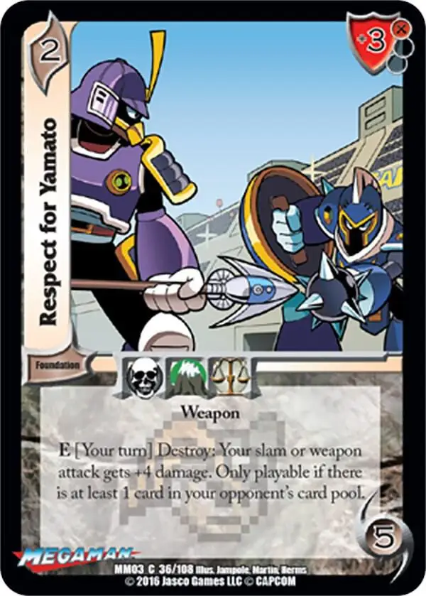 Respect for Yamato card front