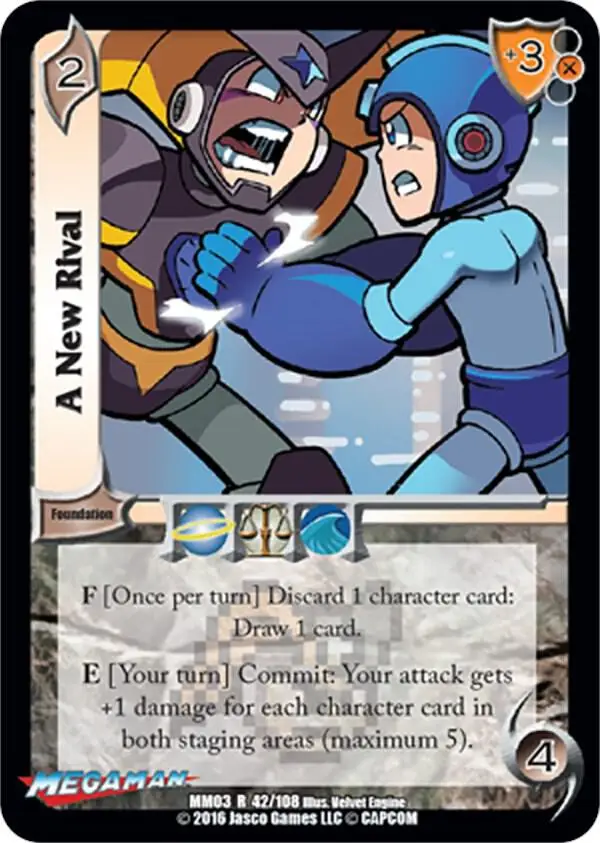 A New Rival card front