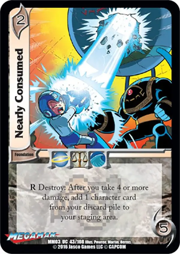 Nearly Consumed card front