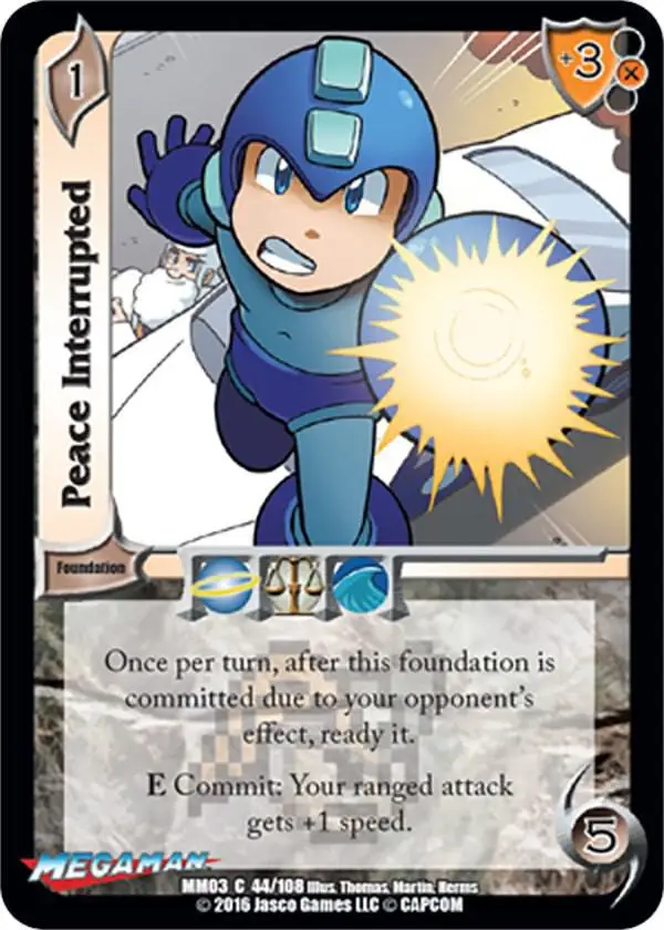 Peace Interrupted card front