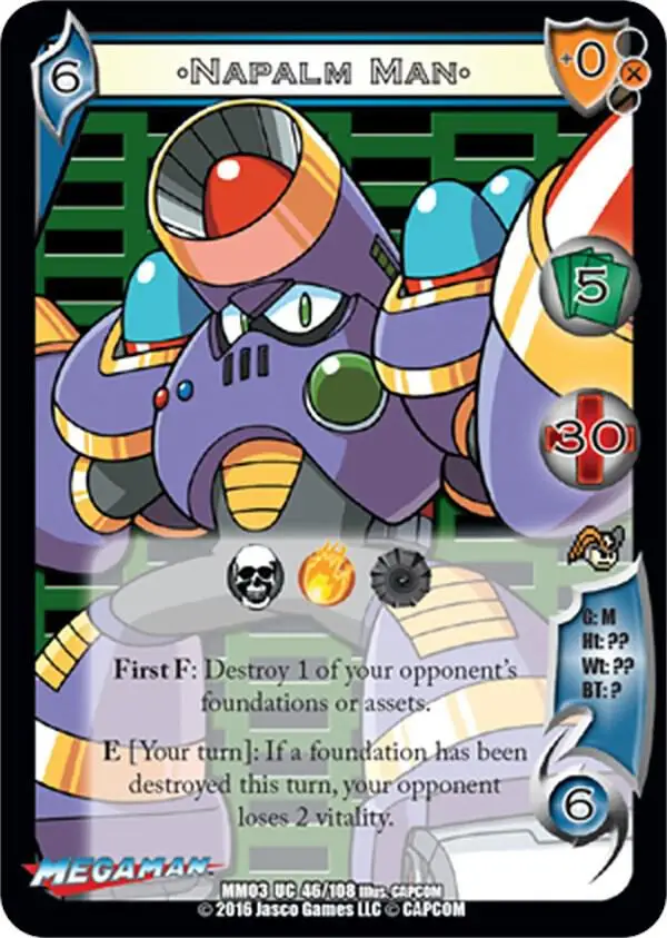 Napalm Man card front