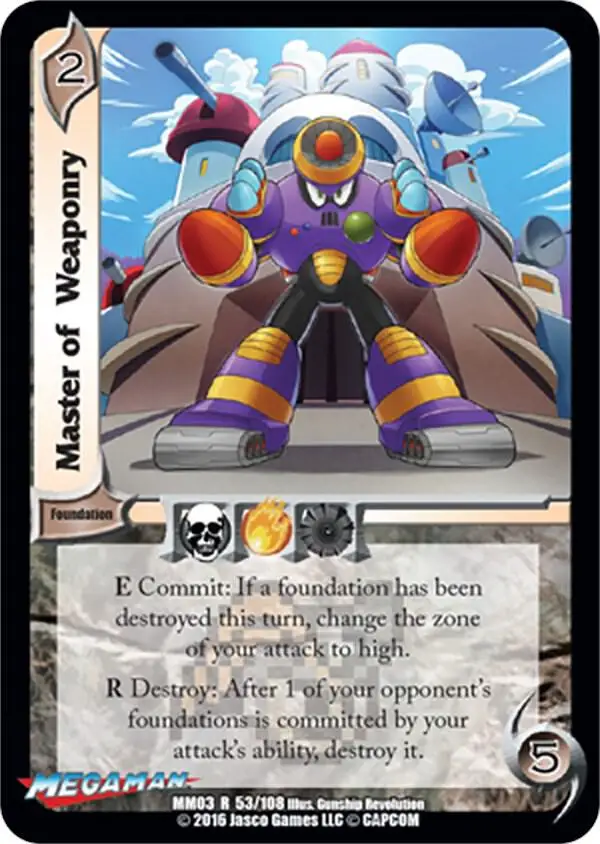 Master of Weaponry card front