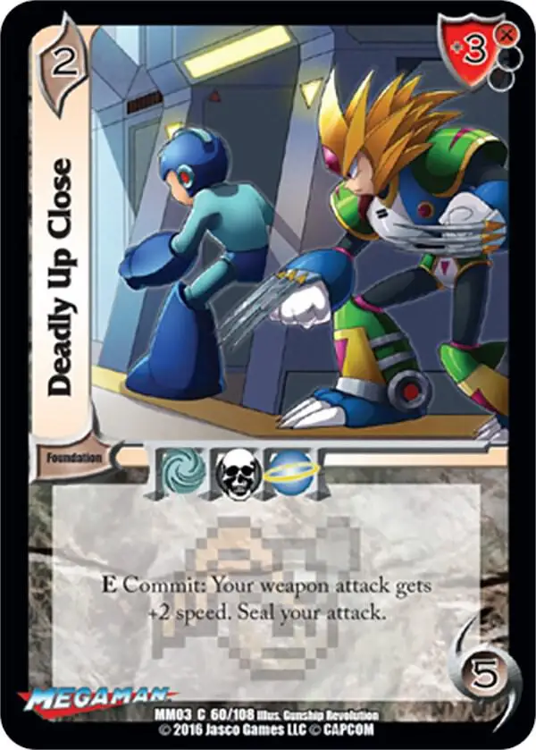 Deadly Up Close card front
