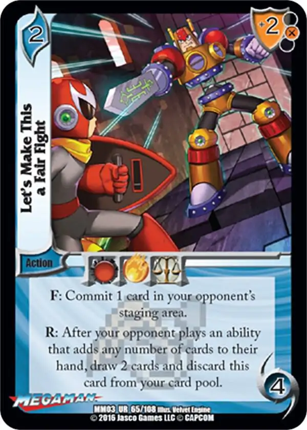 Let's Make This a Fair Fight card front