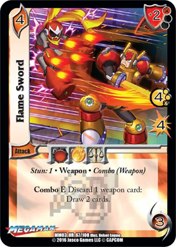 Flame Sword card front