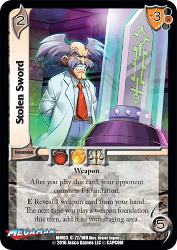 Stolen Sword card front