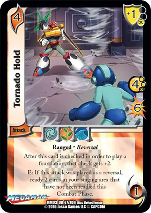 Tornado Hold card front