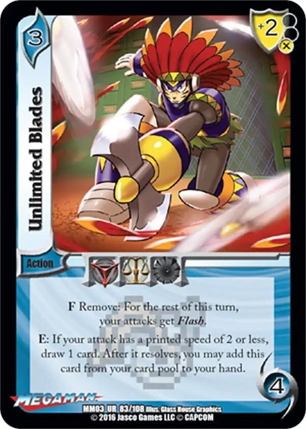 Unlimited Blades card front