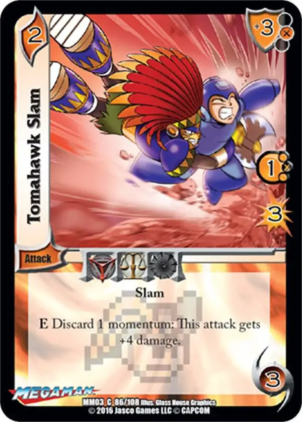 Tomahawk Slam card front