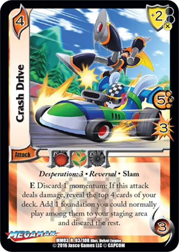 Crash Drive card front