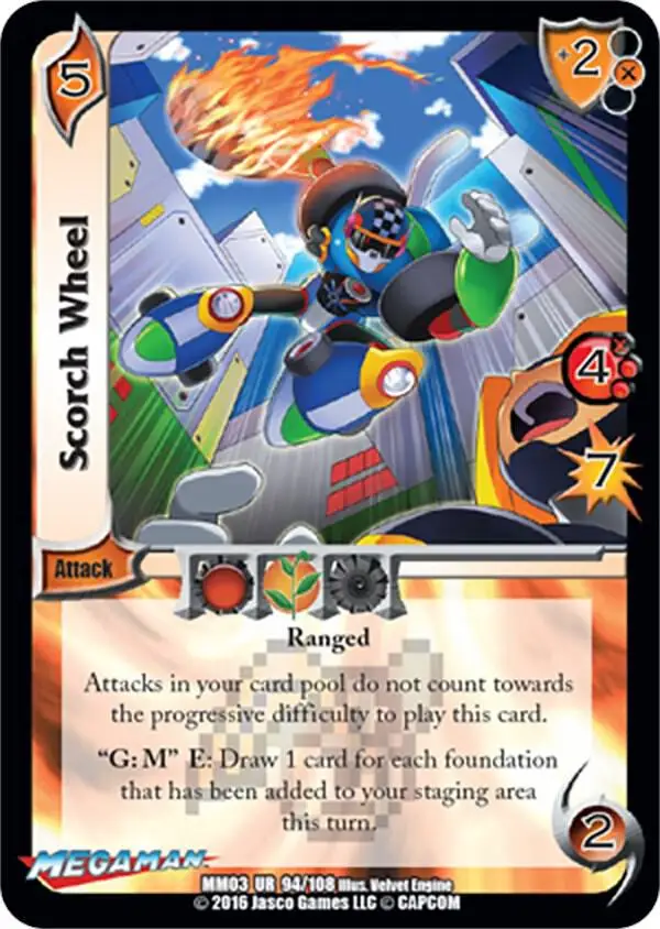 Scorch Wheel card front