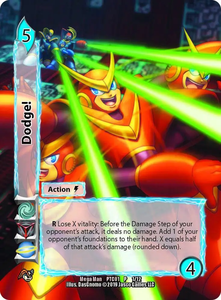 Dodge! (Full Art) (2019 UFS PTC) card front