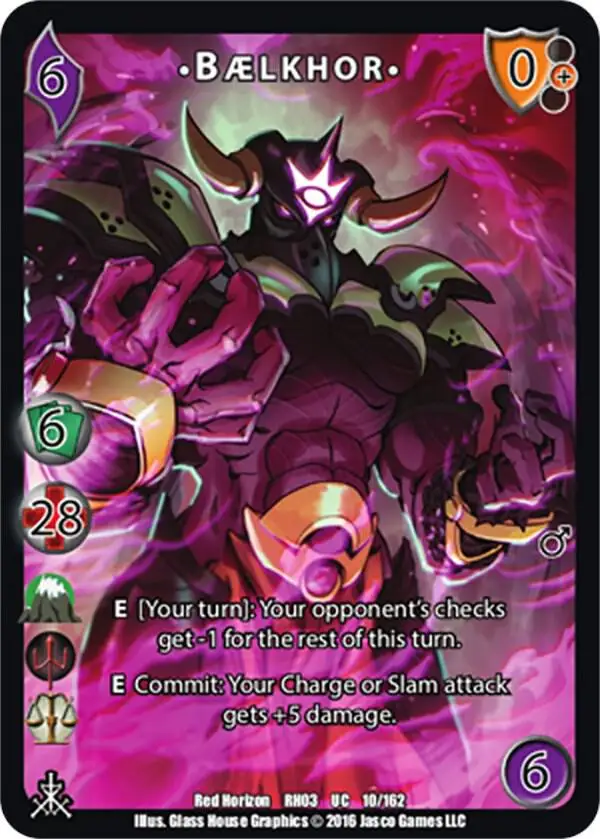 Baelkhor card front